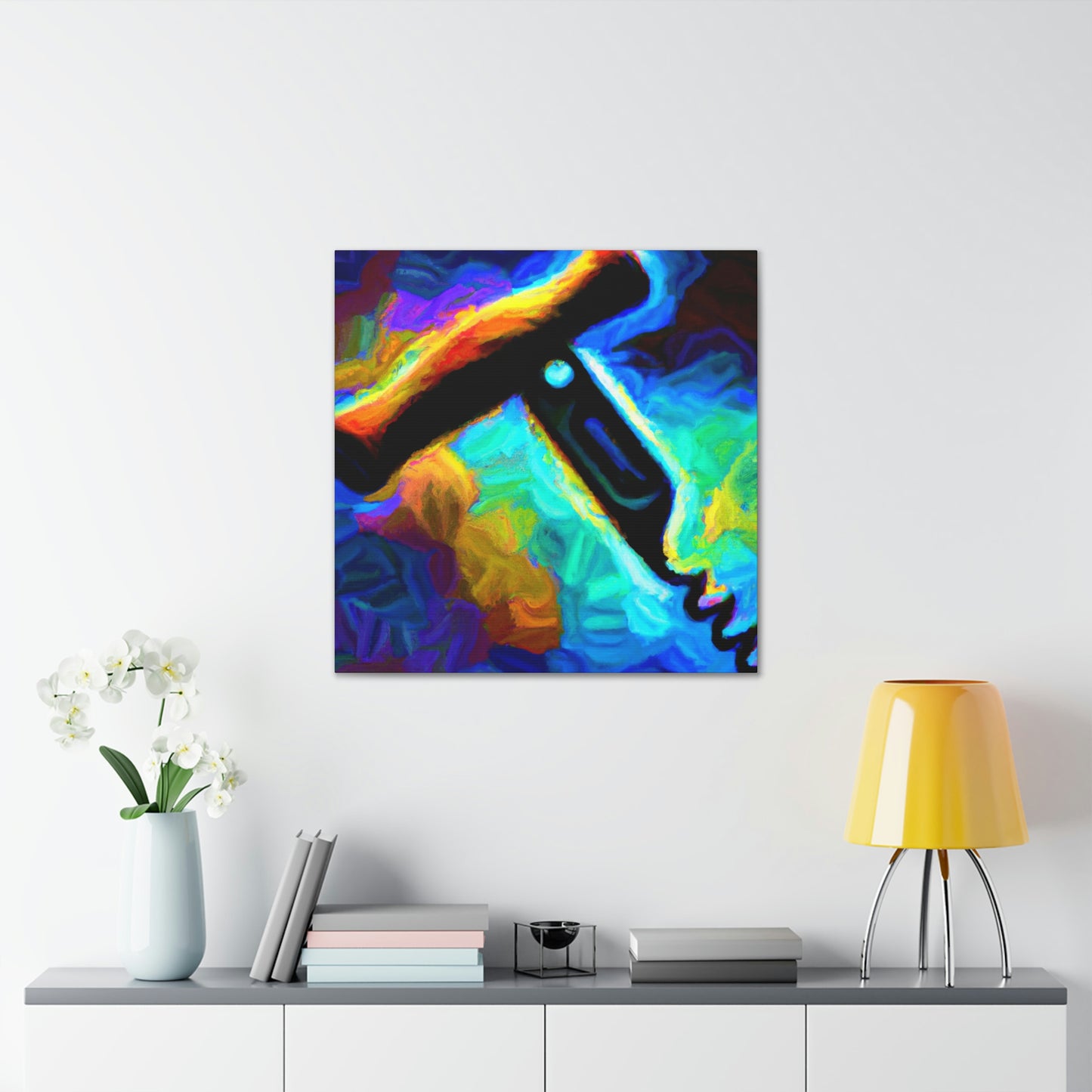 "Corkscrew in Fauvism" - Canvas