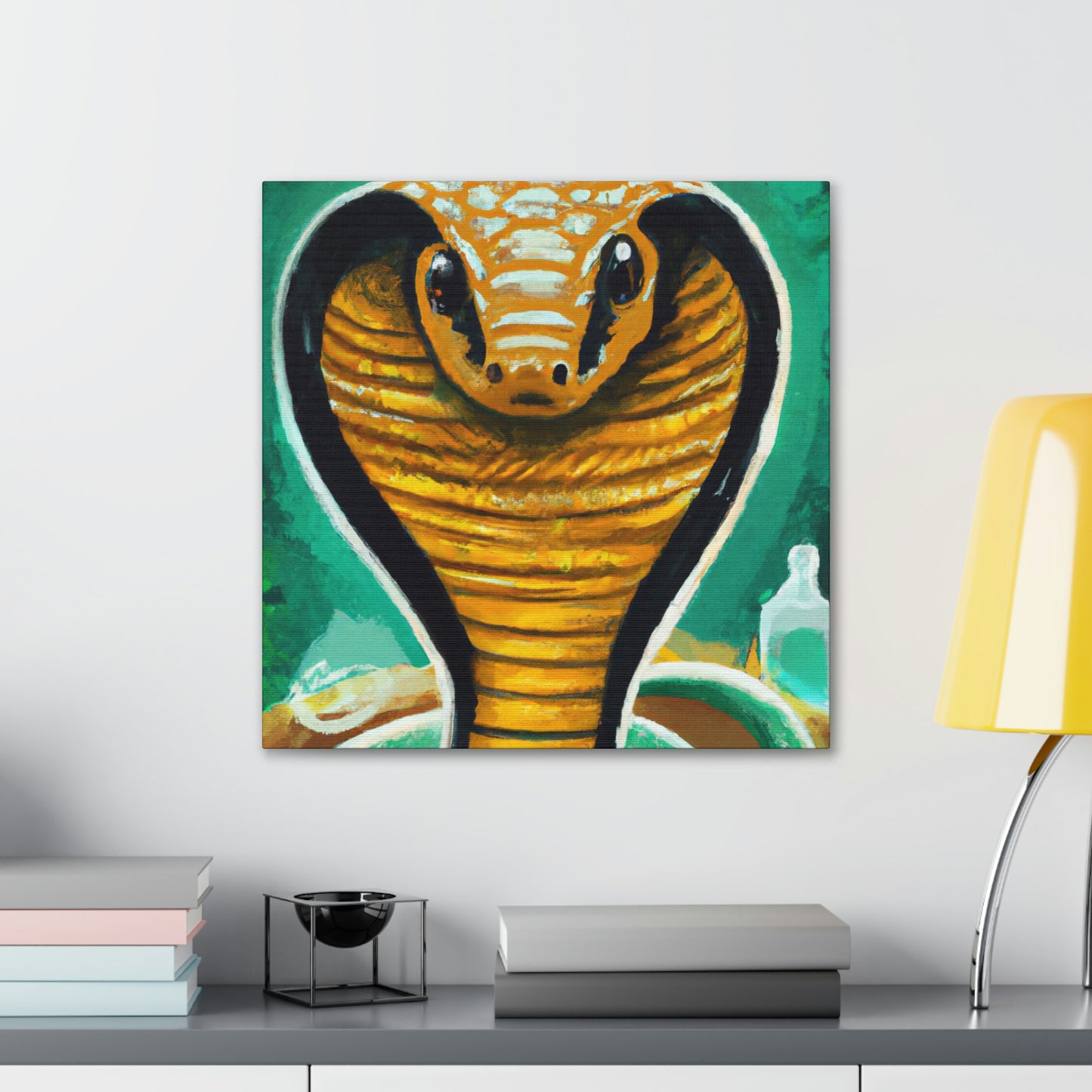 "Cobra King ofPower" - Canvas