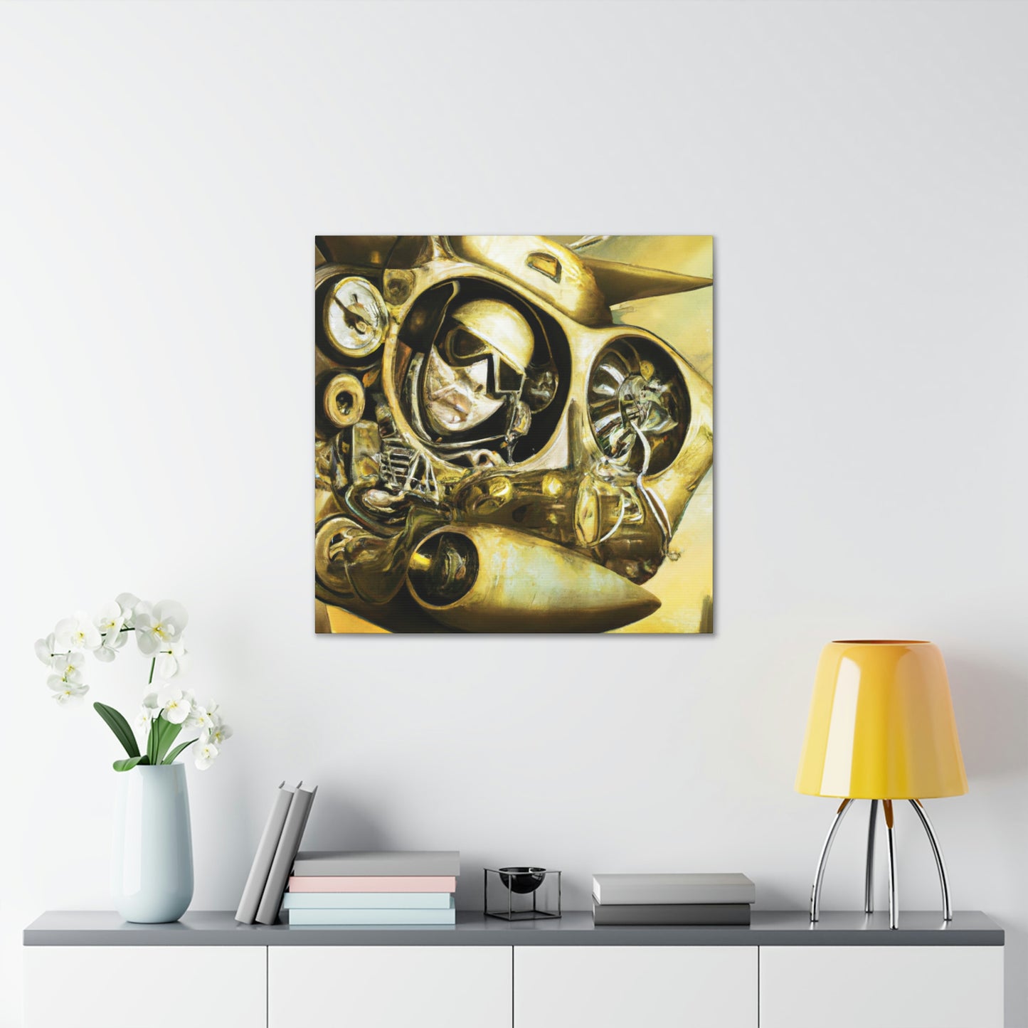 "Aviator in Flight Dream" - Canvas