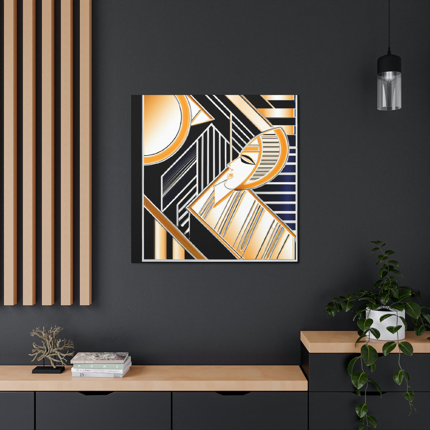 Dazzling Jazz Illumination - Canvas