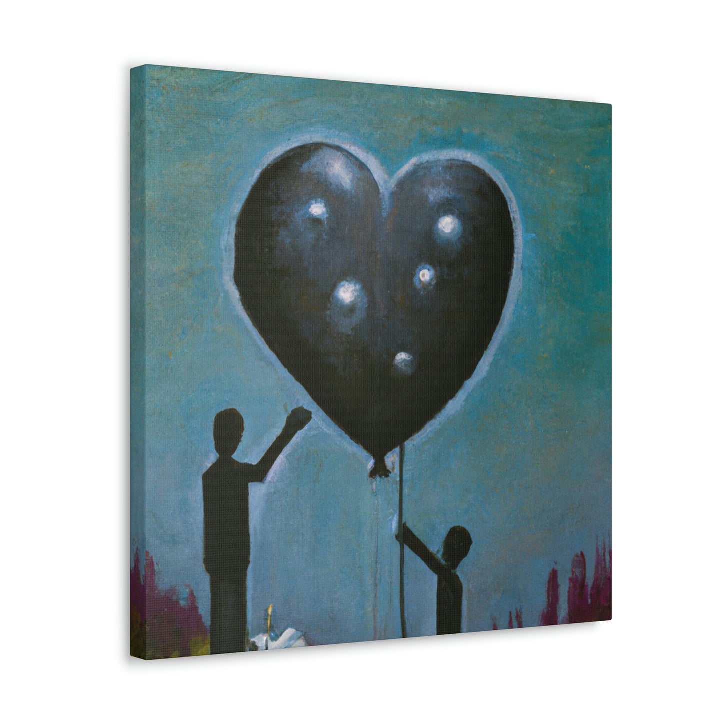 "Heart Floats Away Dreaming" - Canvas