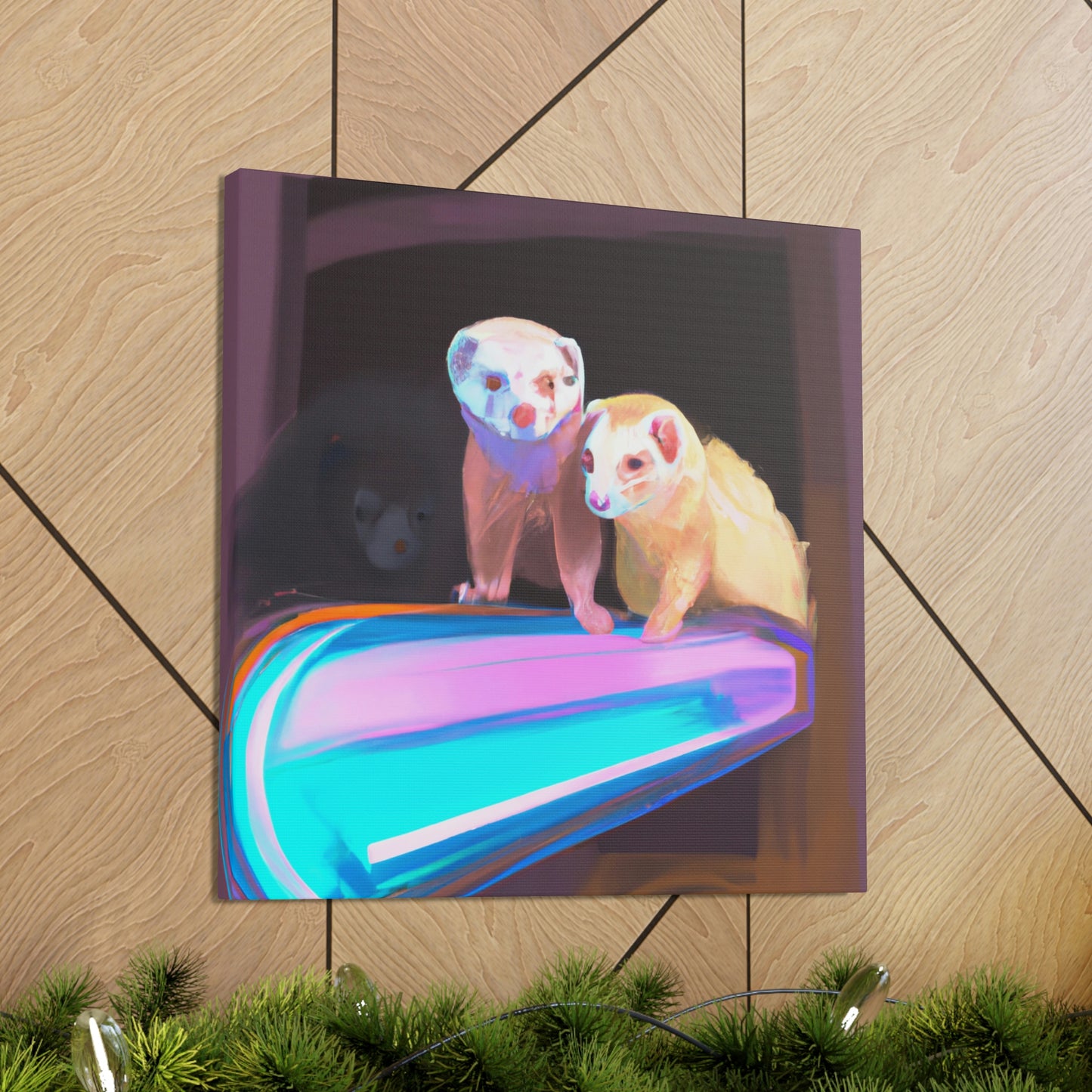 Ferrets of Minimalism - Canvas