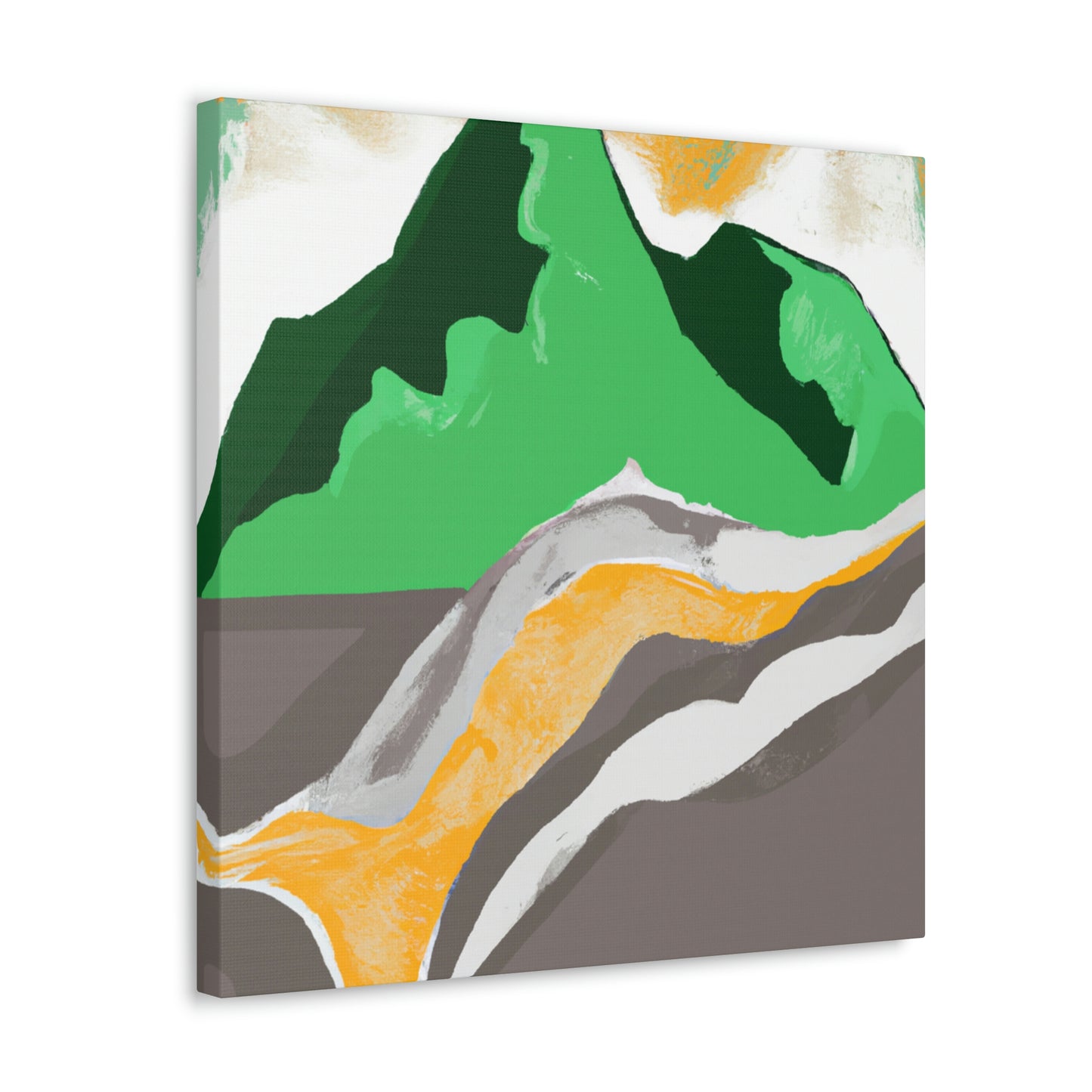 Mountain Majesty Ablaze - Canvas