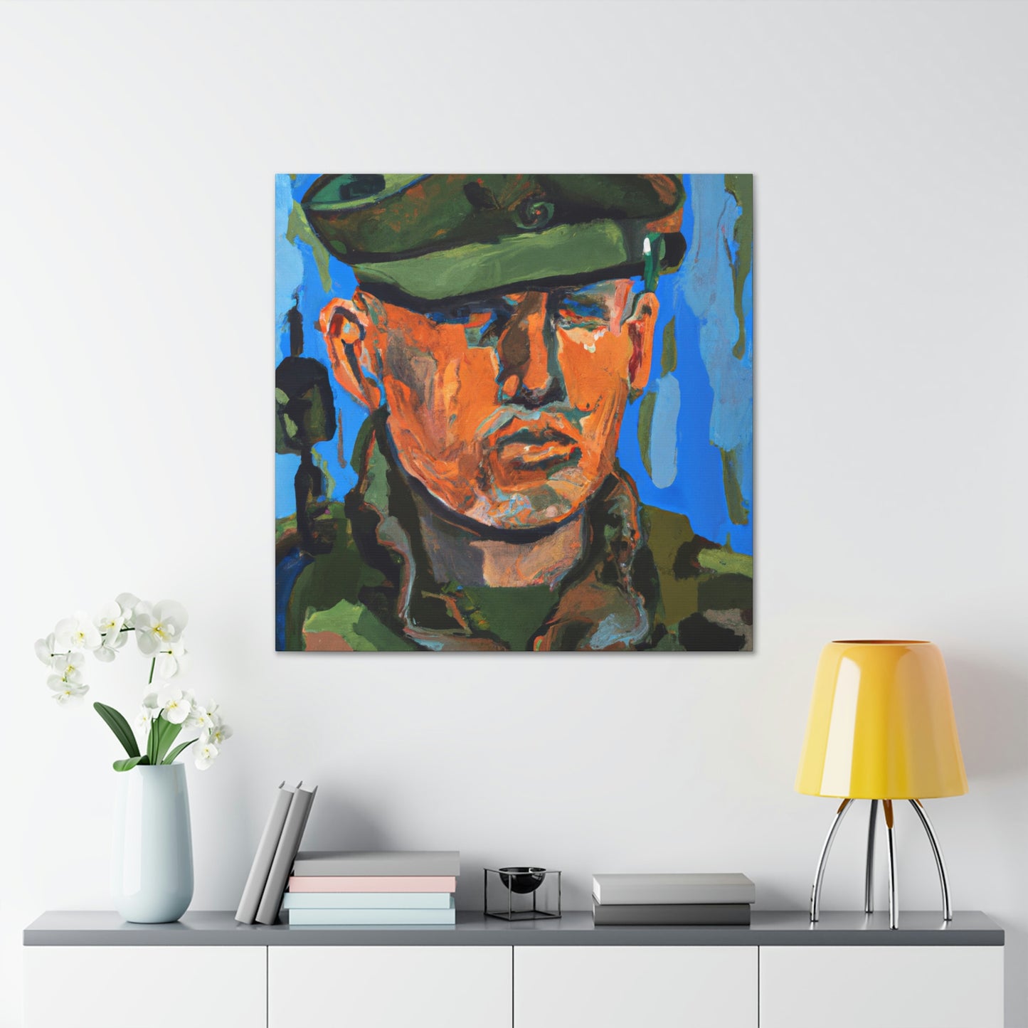 Bomb Disposal Heroism - Canvas