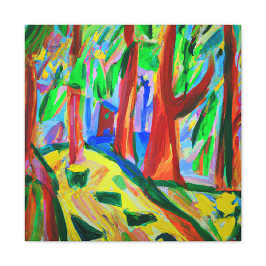 "Enchanted Forest Dreaming" - Canvas