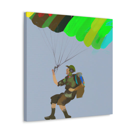 Paratrooper Fauvism Joy - Canvas