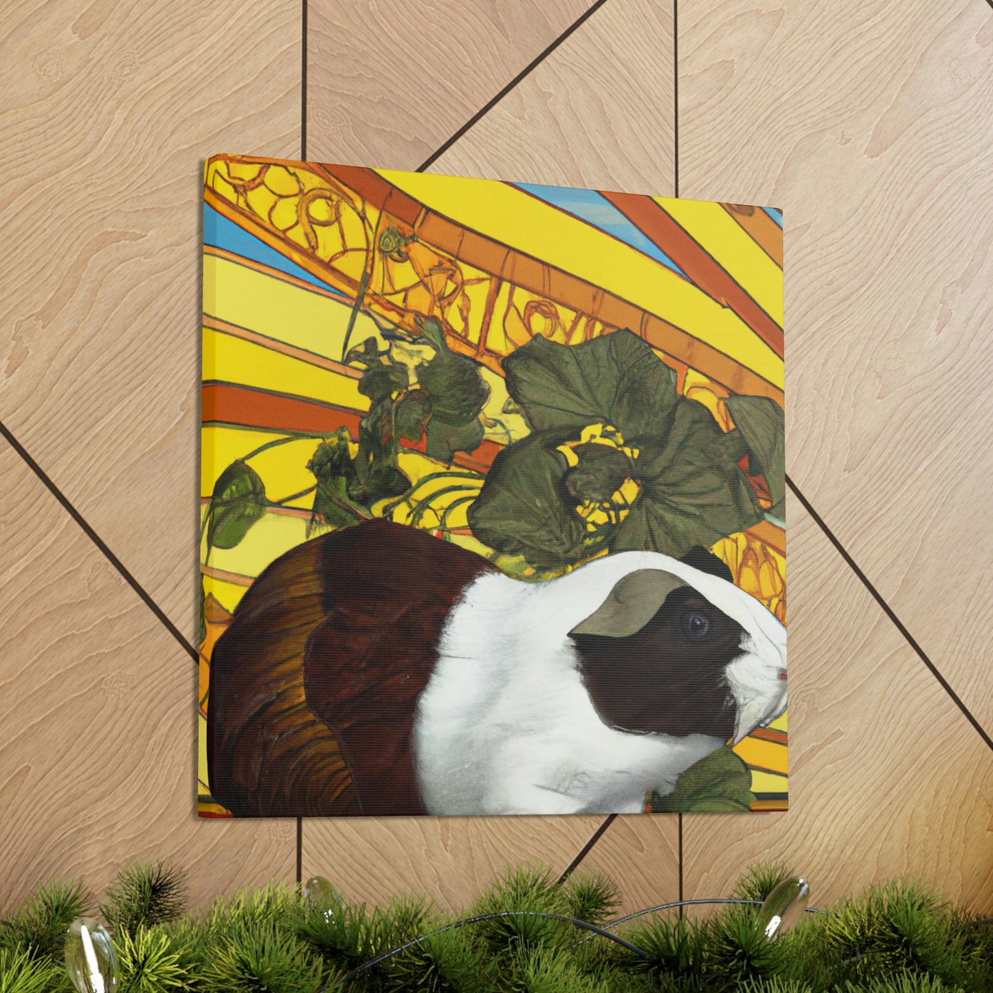 Guinea Pig Grandeur - Canvas