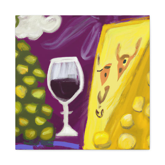 Still Life Simply Cheese - Canvas