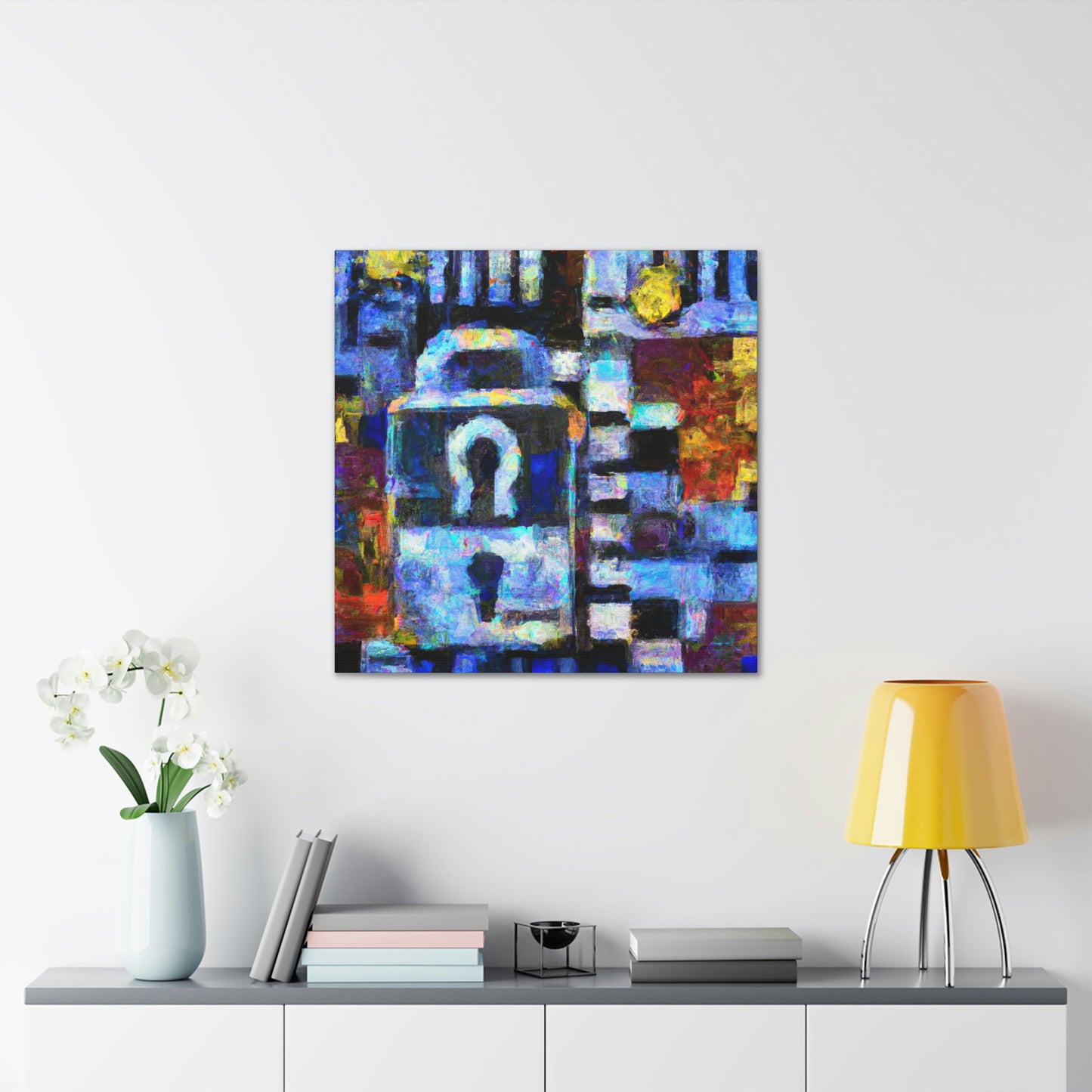 Cybersecurity Impressionism - Canvas