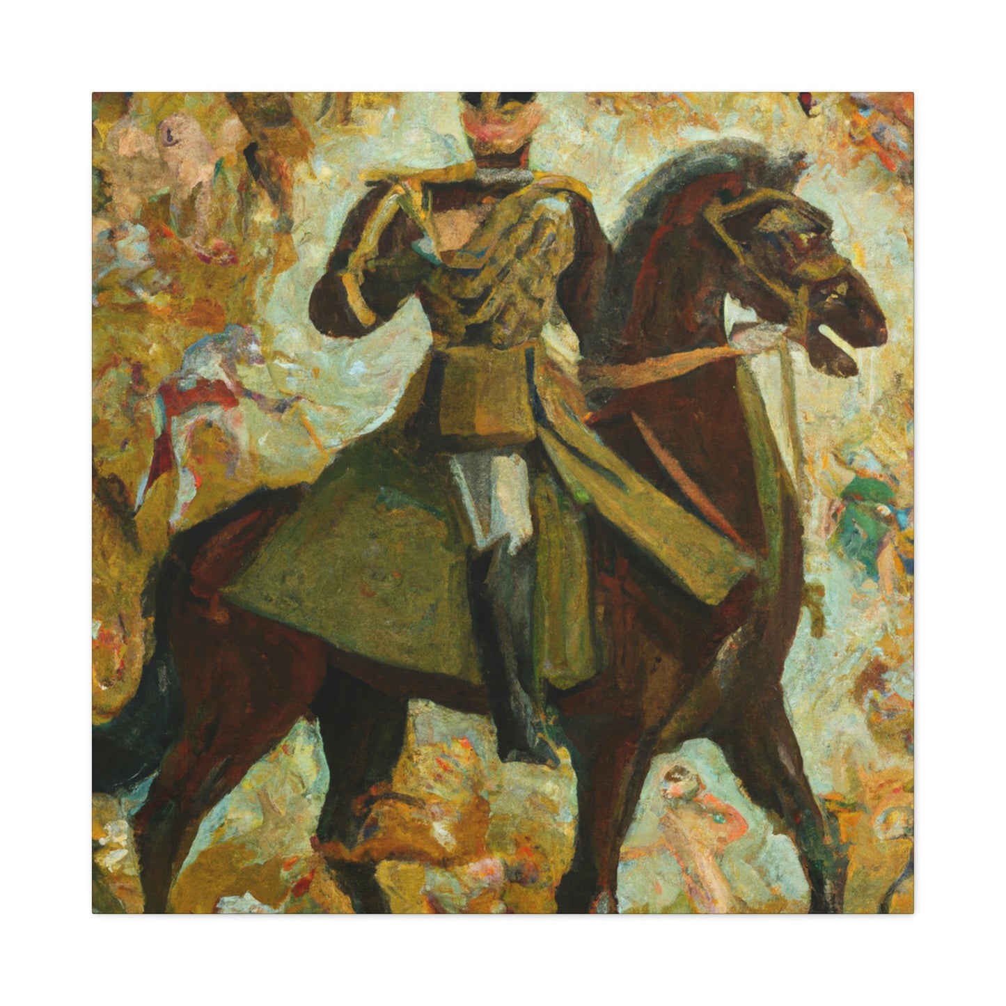 "The Cavalry Charge" - Canvas