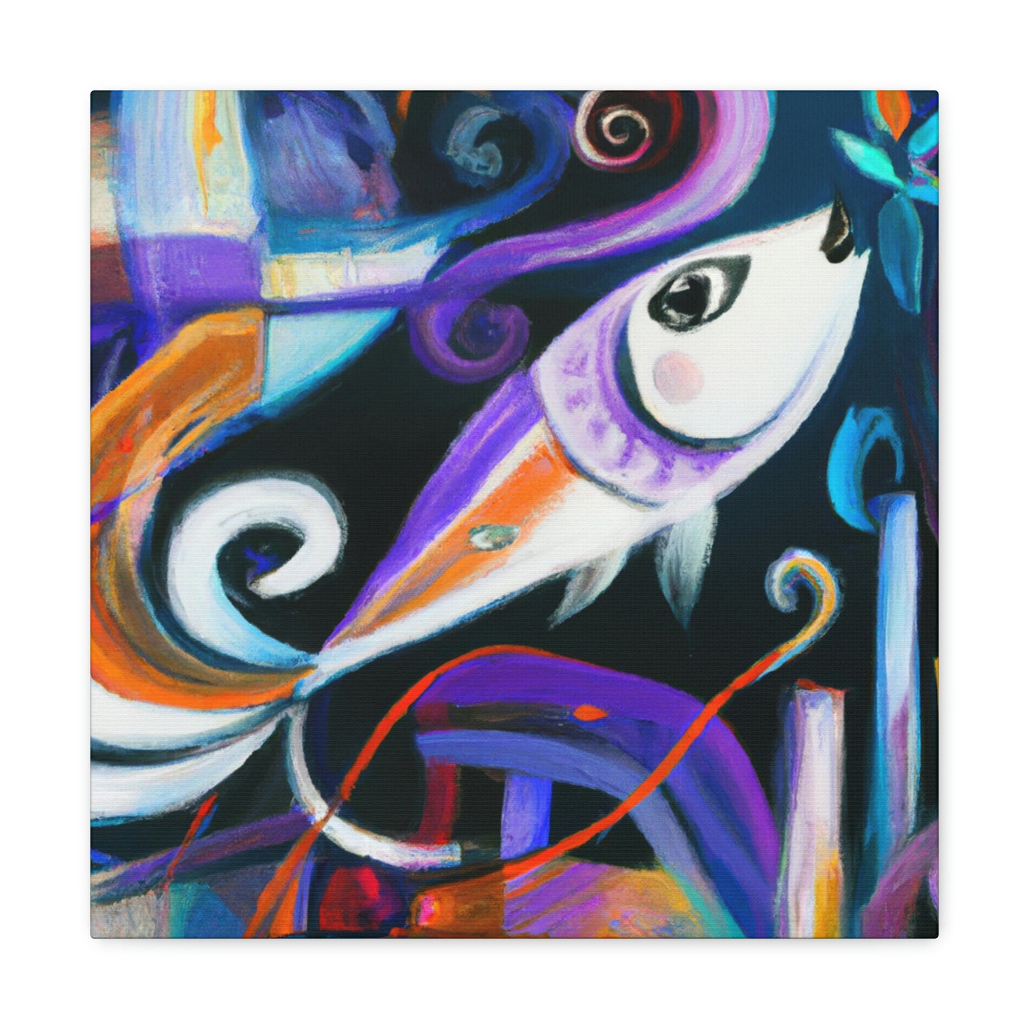 Sea of Swimming Fish - Canvas