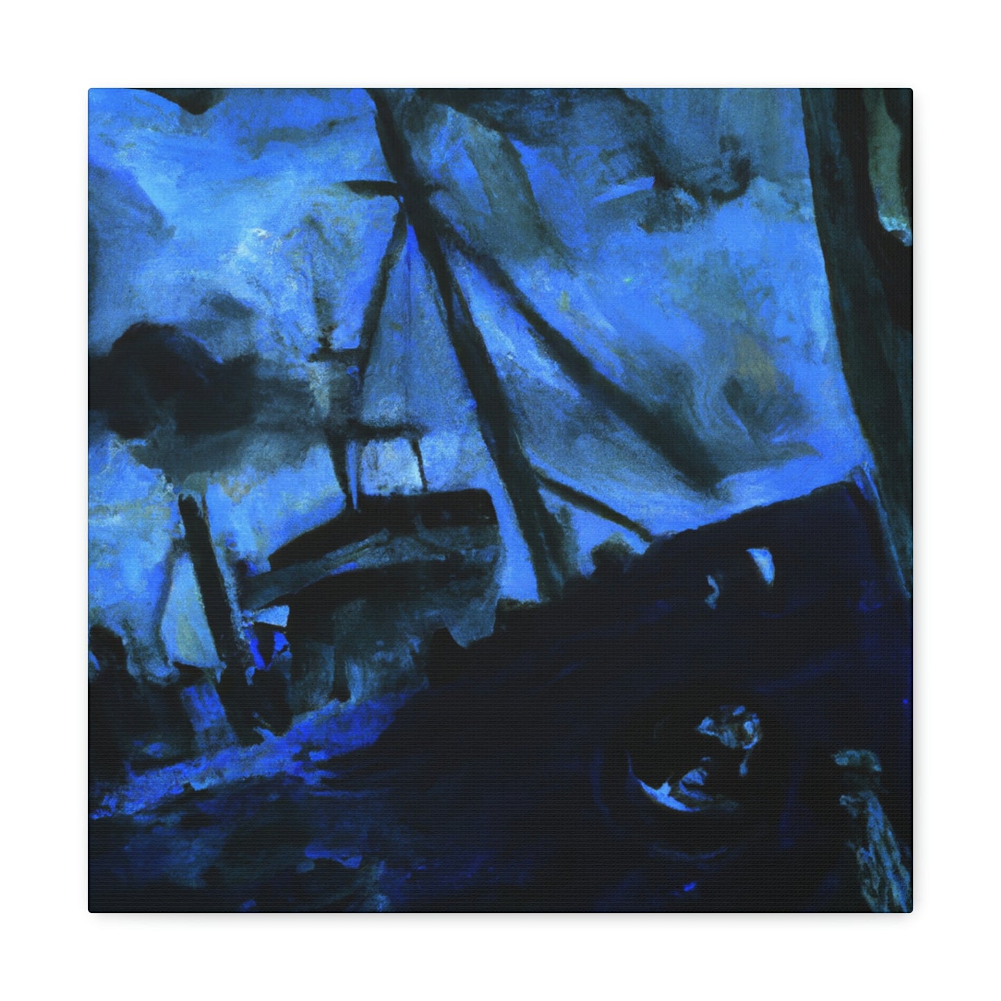 "Sea and Sails Afloat" - Canvas