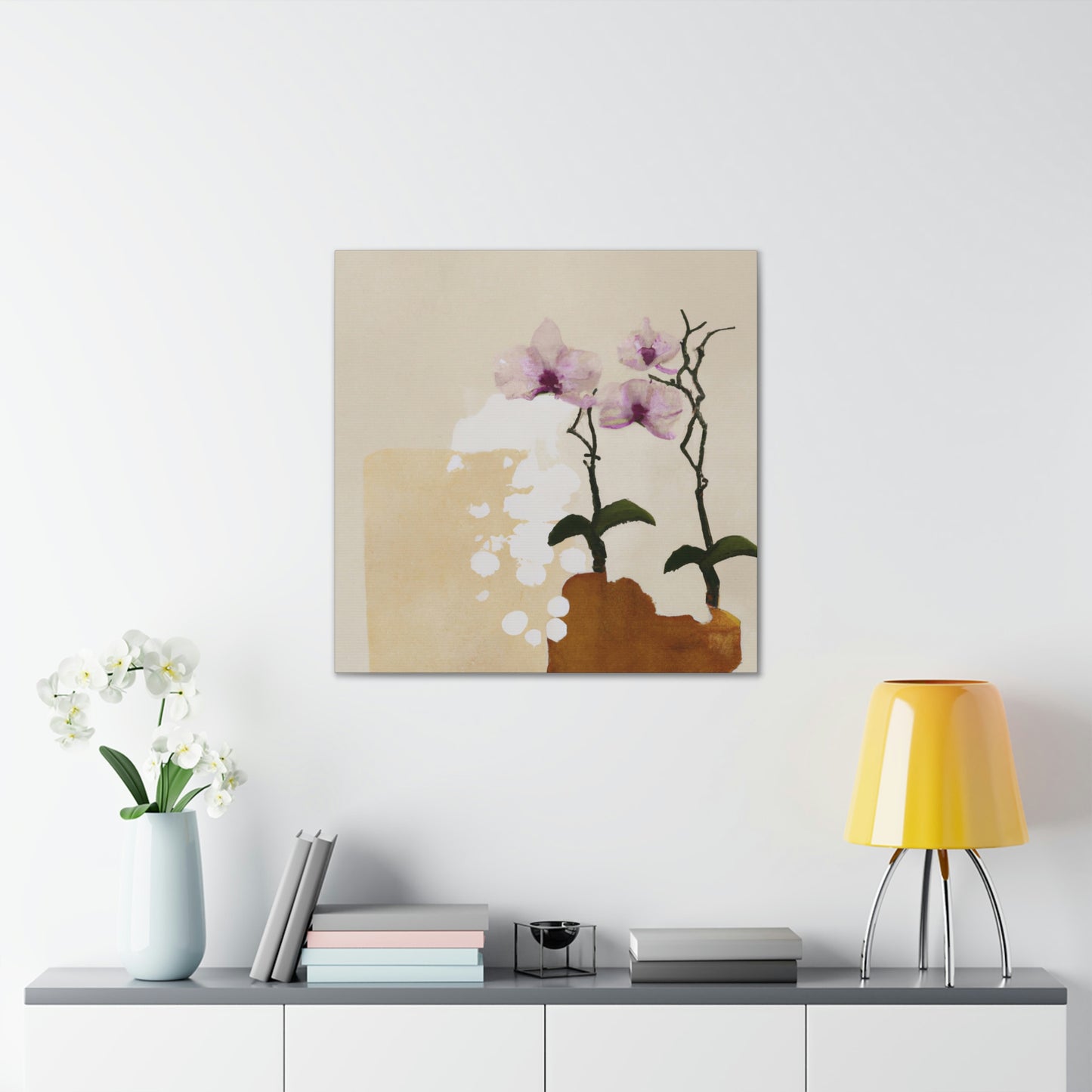 "Orchid In Movement" - Canvas