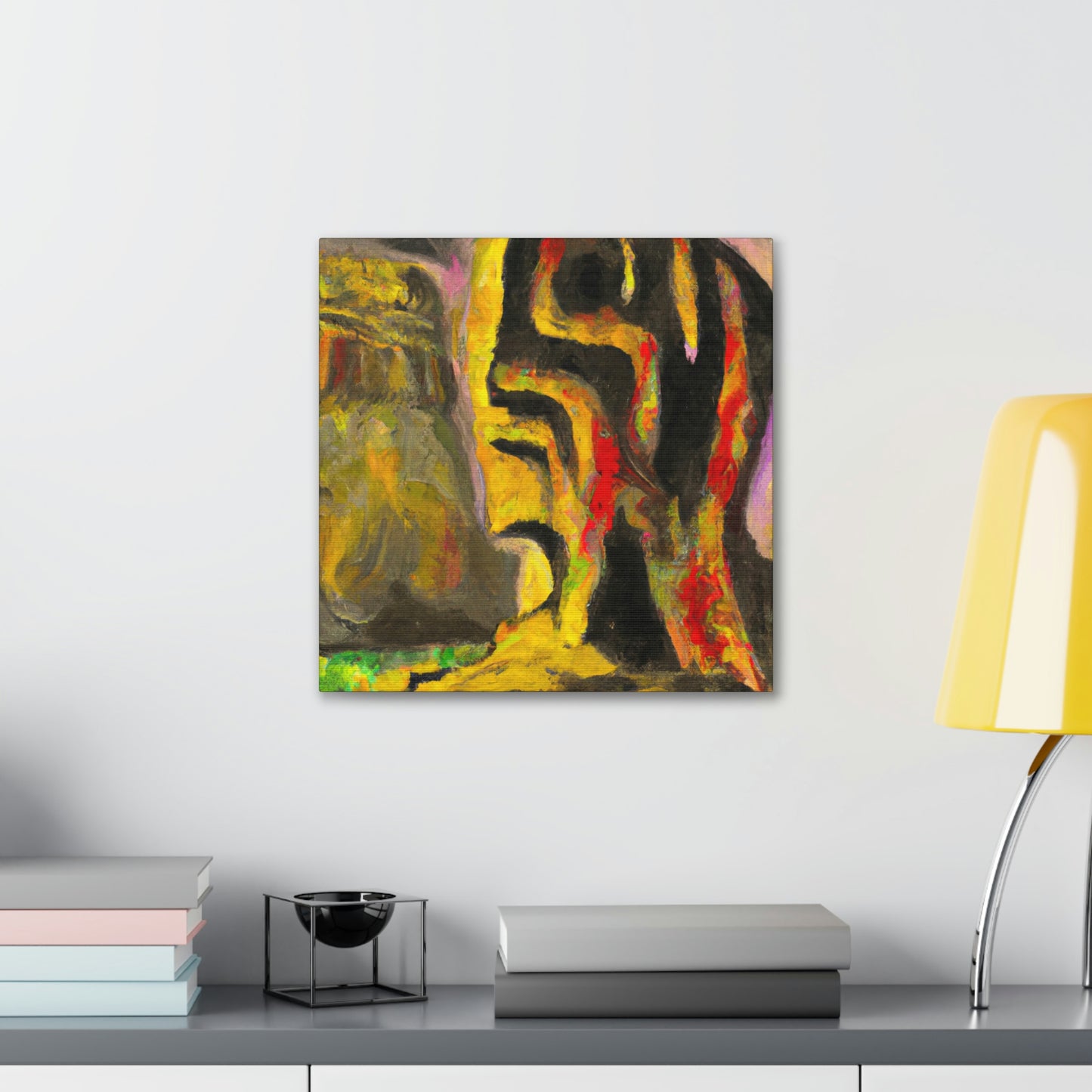 "Canyon of Emotional Colors" - Canvas