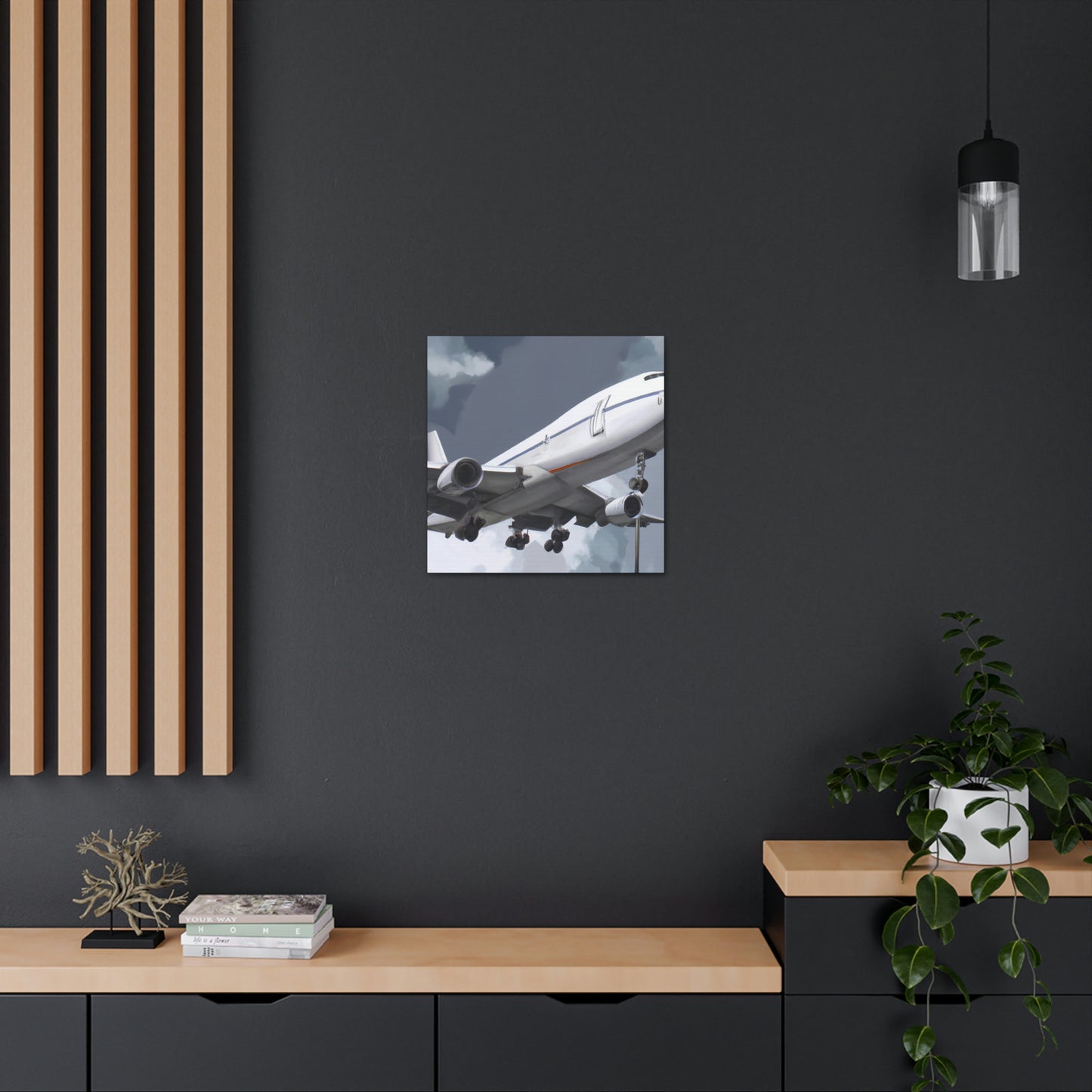 "Flight of the Plane" - Canvas