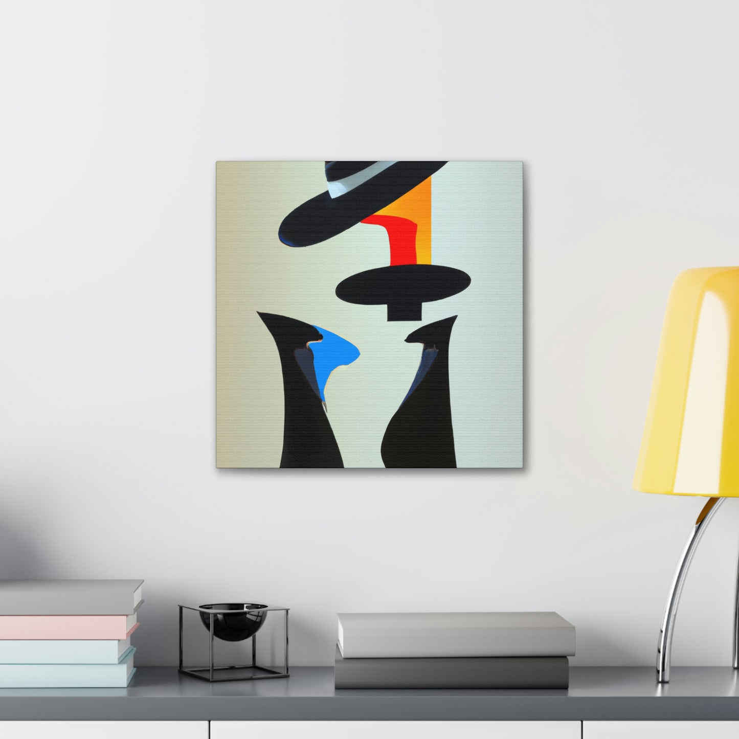 "Cowboy Hat Deco Dream" - Canvas