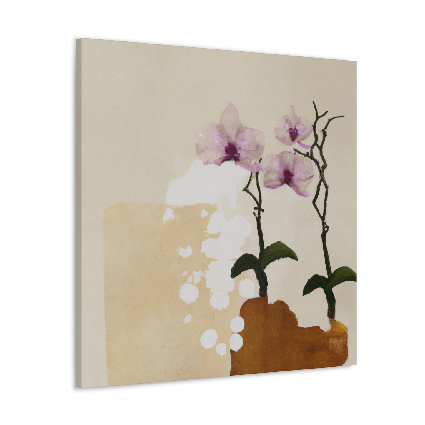 "Orchid In Movement" - Canvas