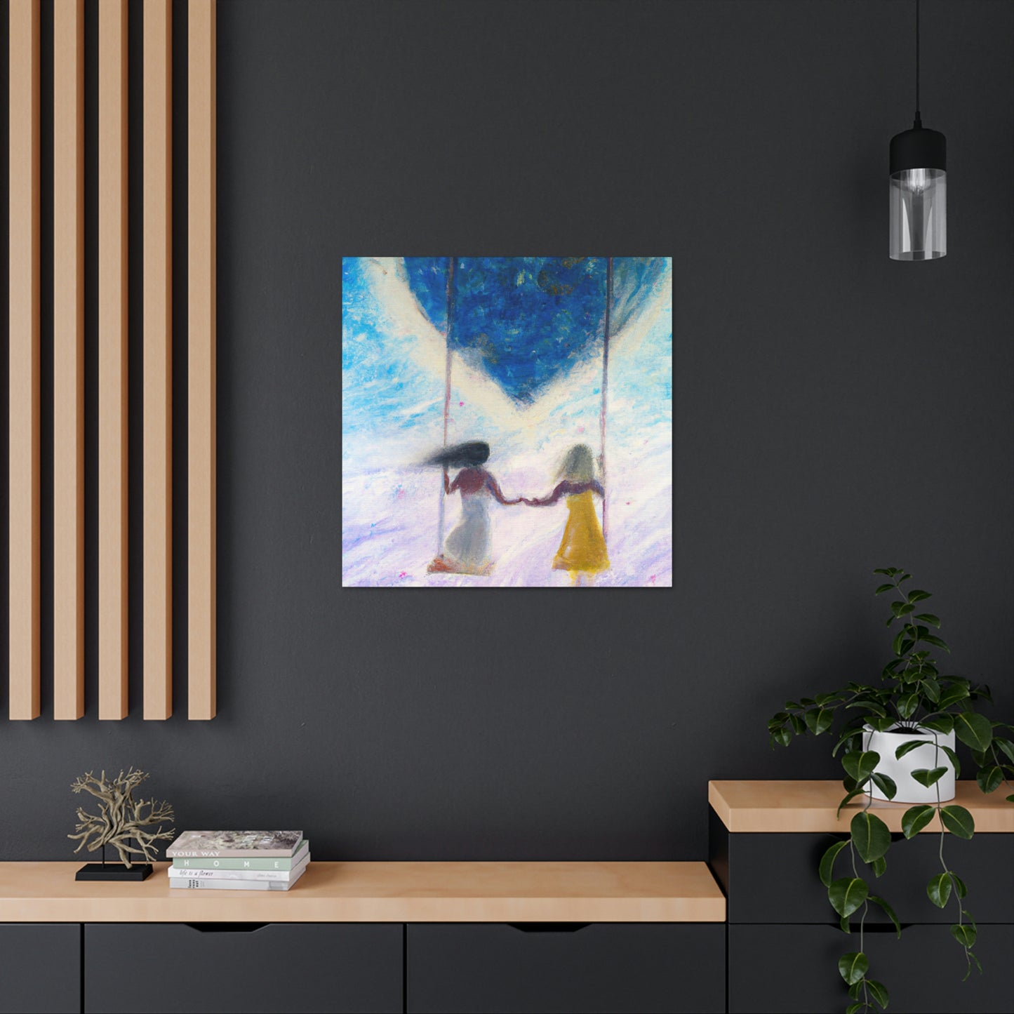 Love Swing Dreamscape - Canvas