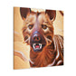 Tasmanian Tiger Reflection - Canvas