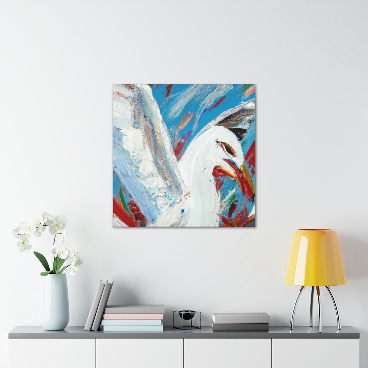 Seagulls at Sunrise - Canvas