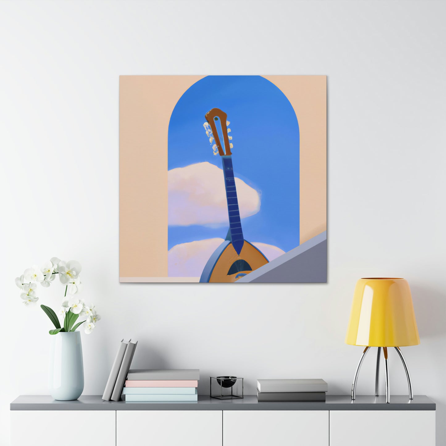 Mandolin of Minimalism - Canvas