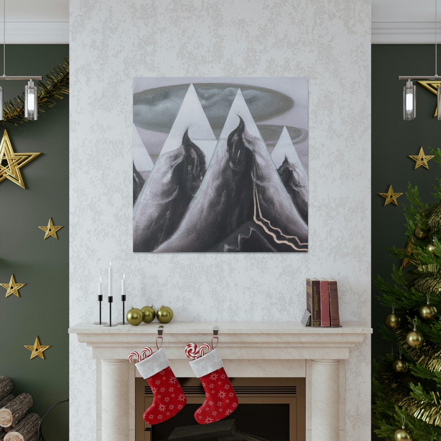 Mountain Mist Majesty - Canvas