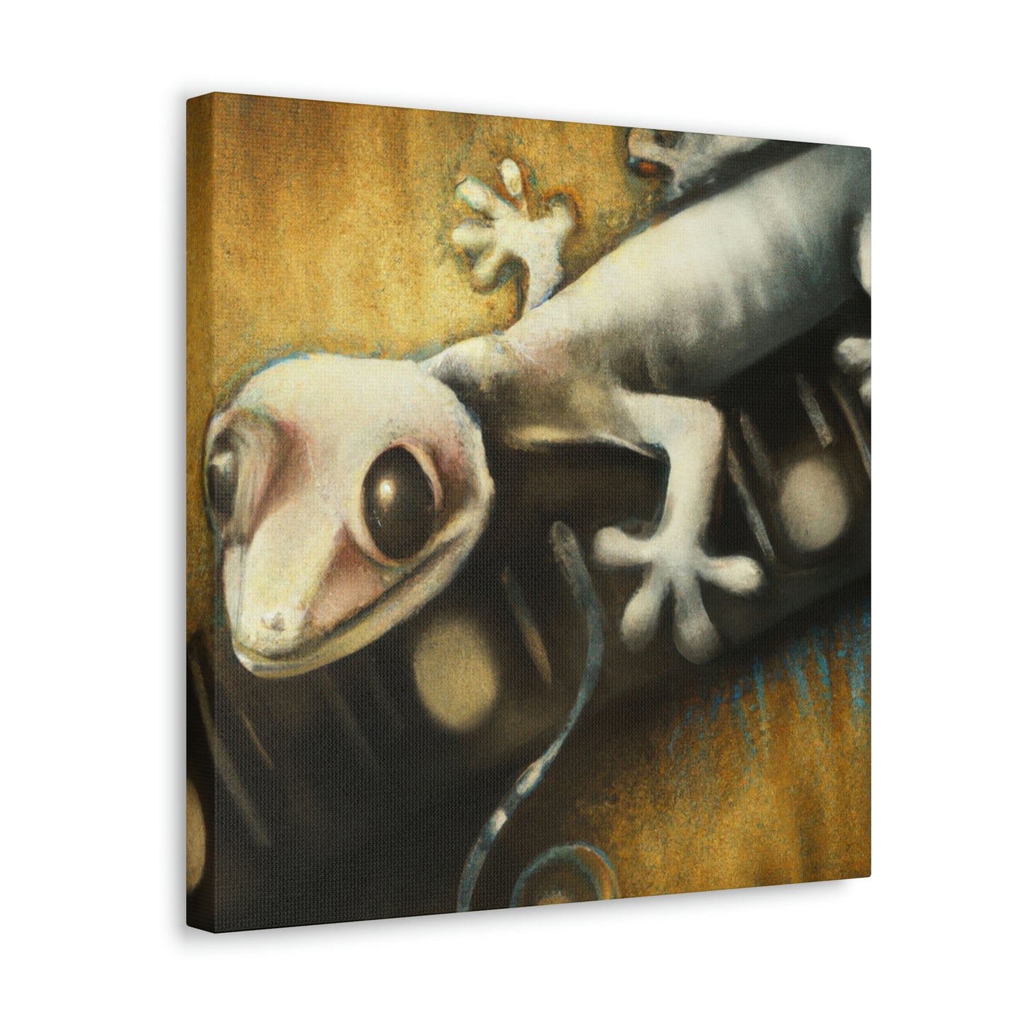 Gecko in the Mist - Canvas