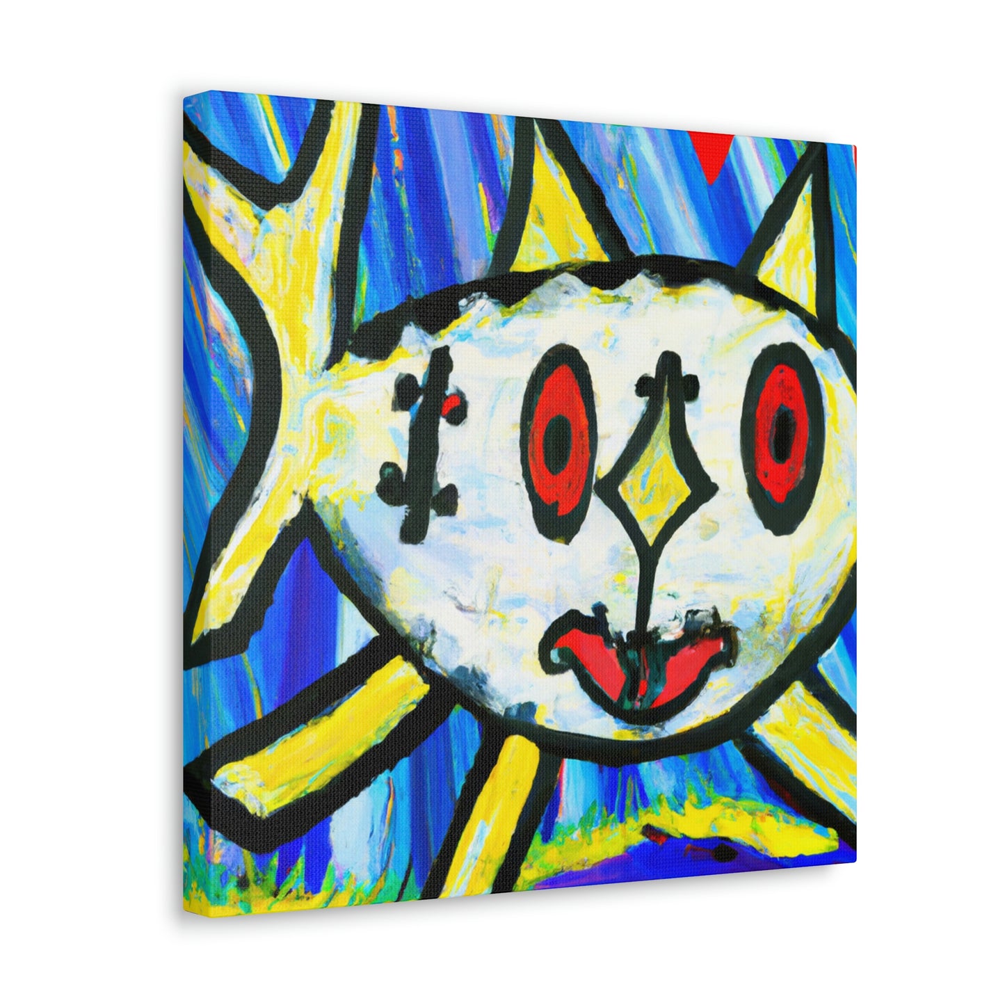 "Corydoras Catfish Expressionism" - Canvas