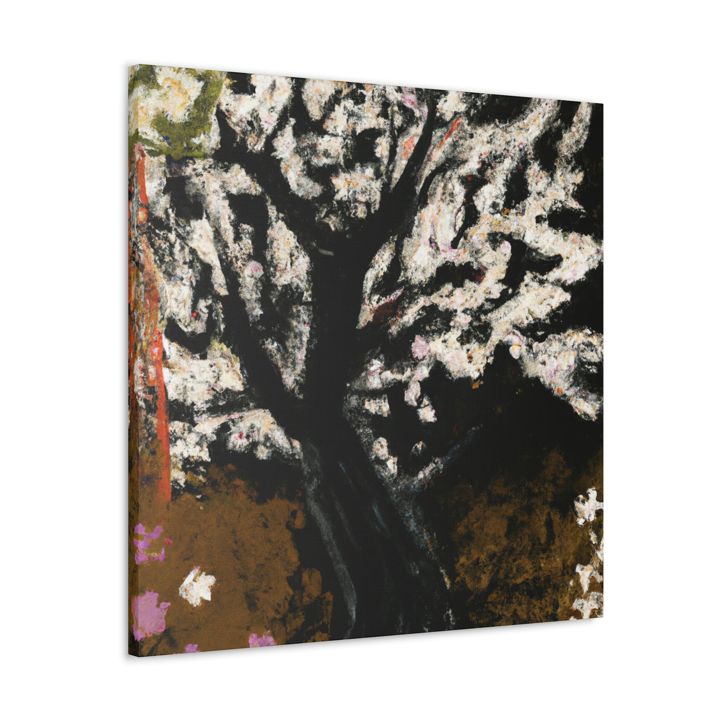 "Cherry Blossom Journey" - Canvas