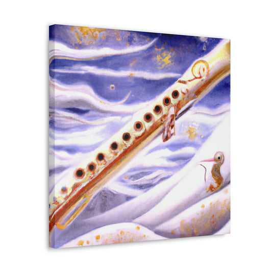 "Flute of Dreamscapes" - Canvas