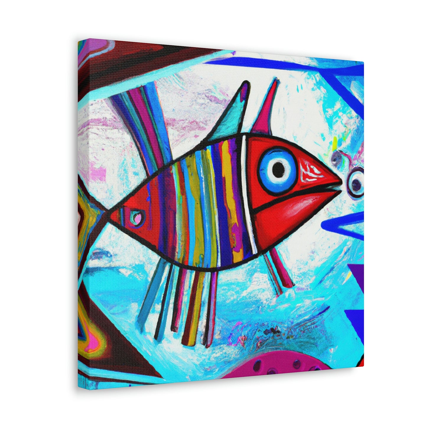 "Fish of the Unseen" - Canvas