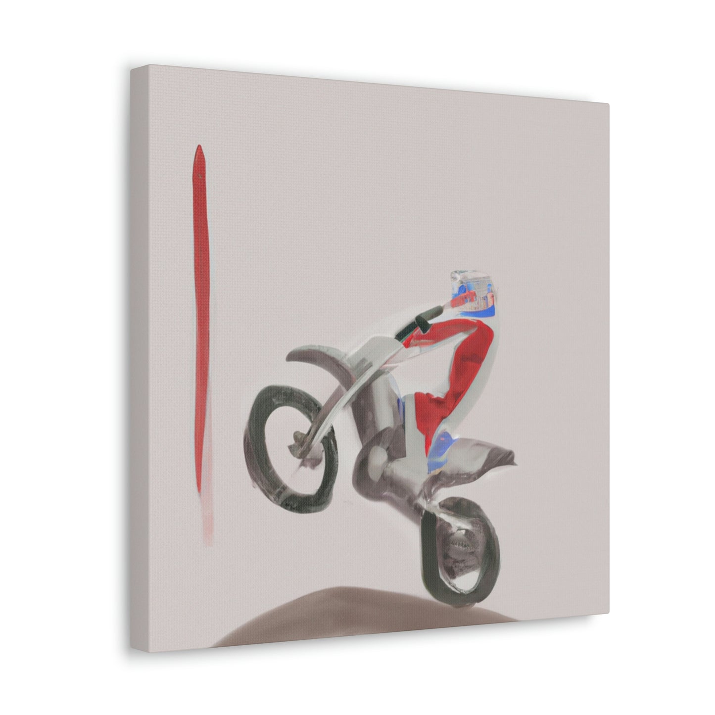 "Motocross and Minimalism" - Canvas