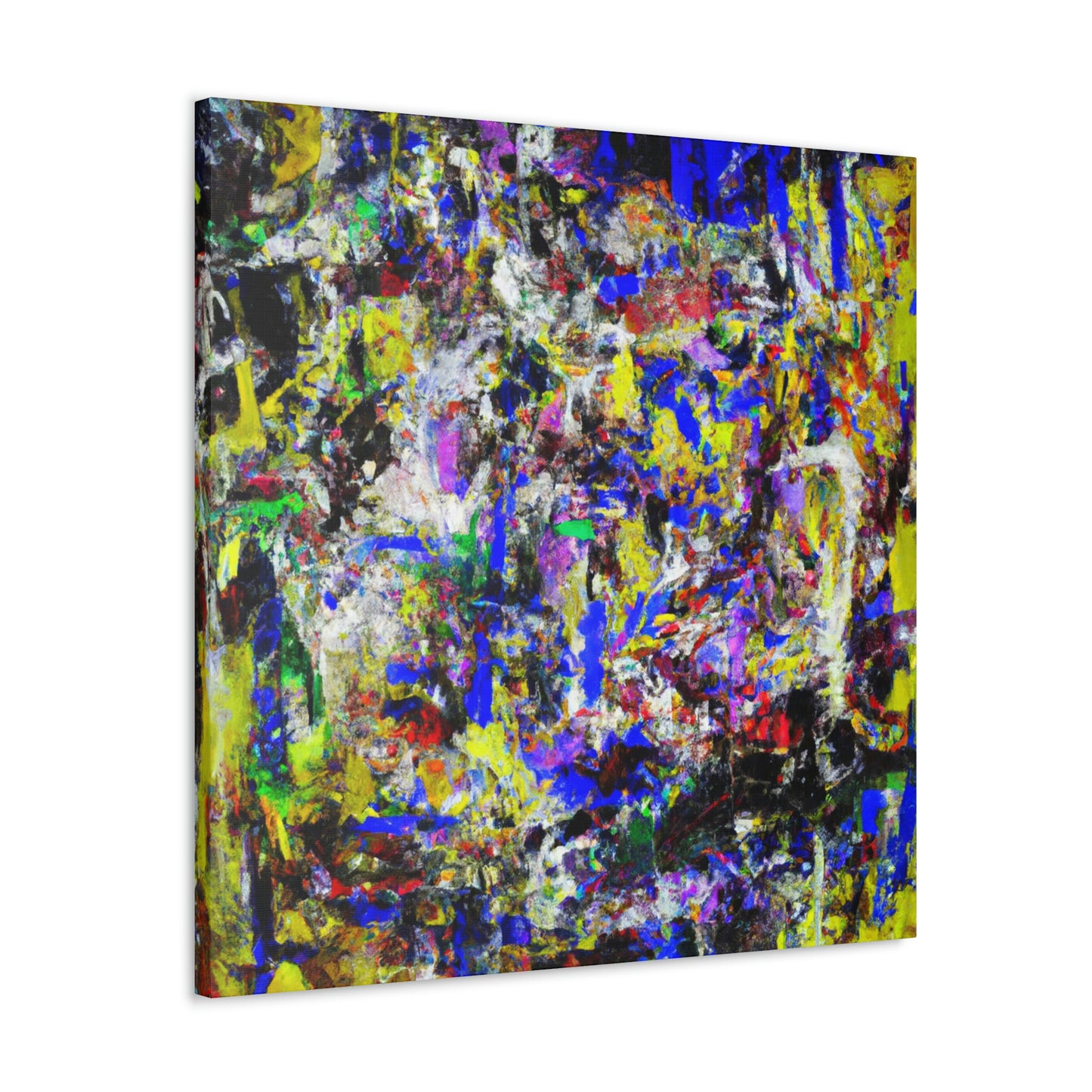 "Turbulent Cobalt Sky" - Canvas