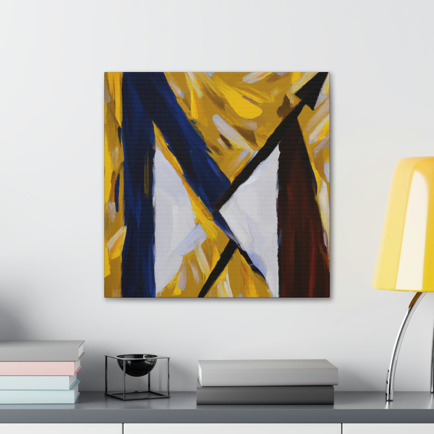 "Abstract Expression of M." - Canvas