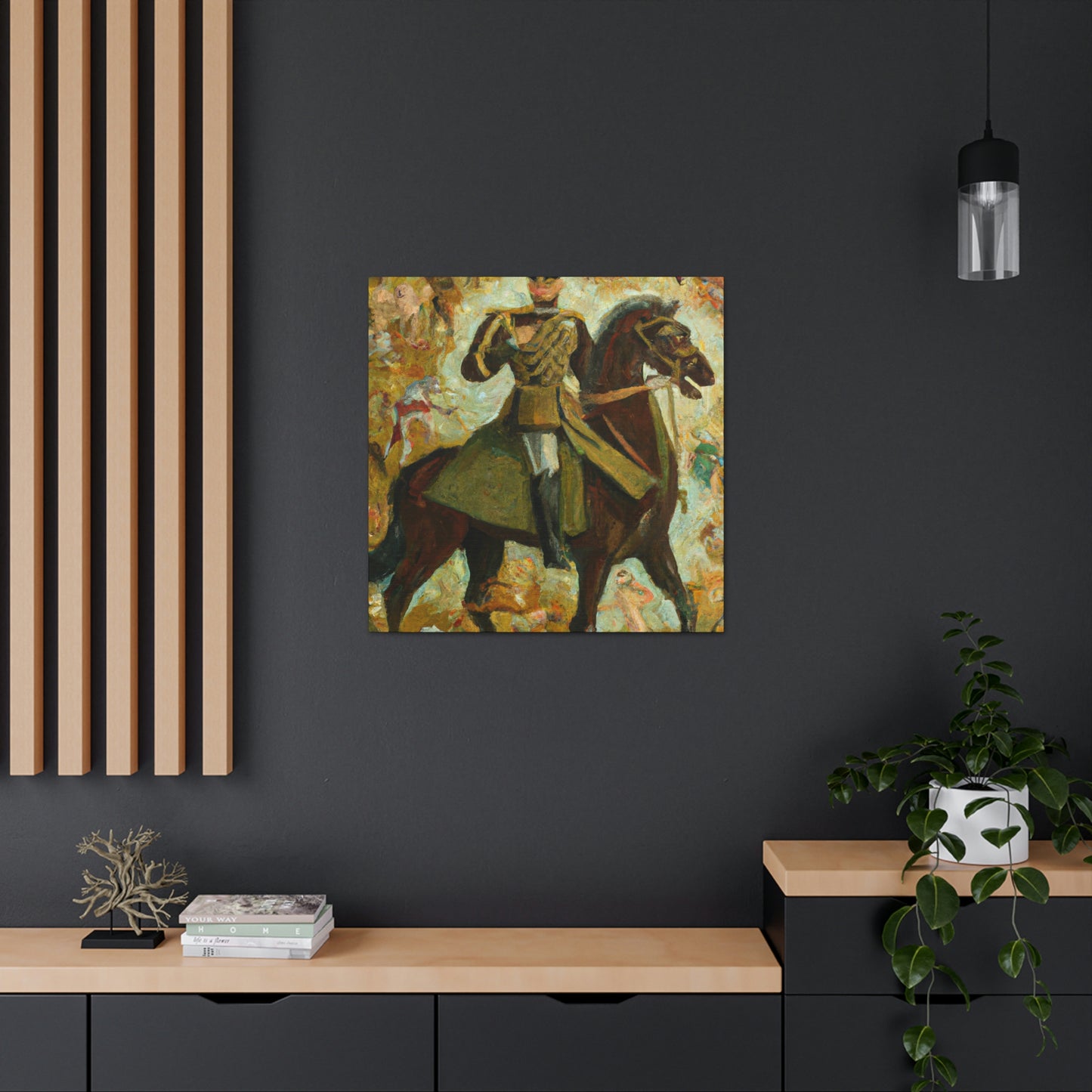 "The Cavalry Charge" - Canvas