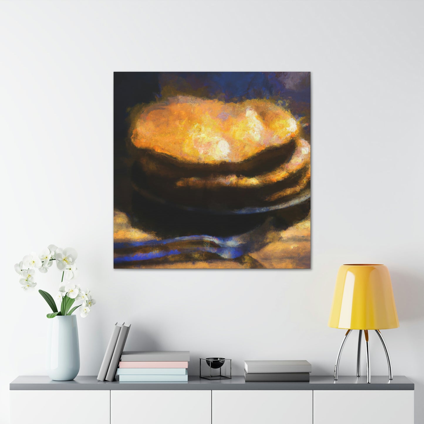 "Pancakes in the Kitchen" - Canvas