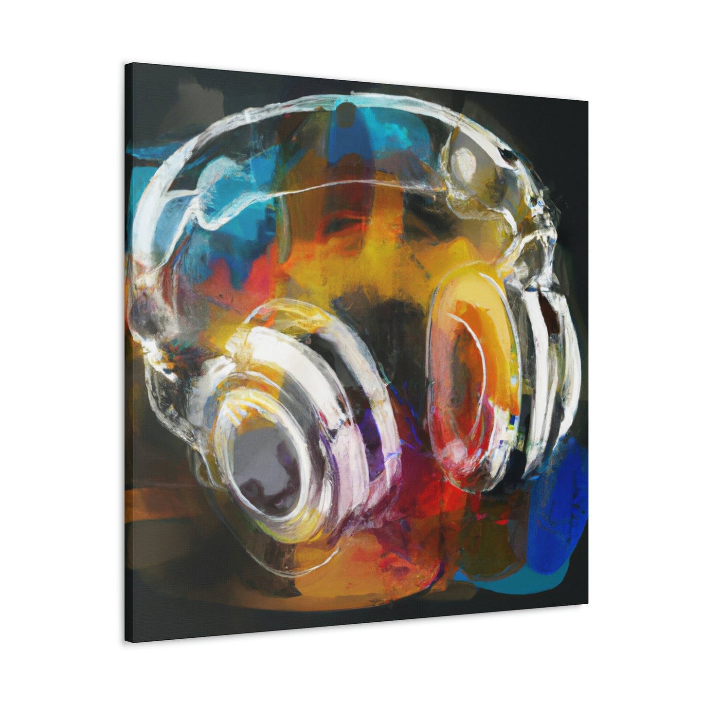 "Headphone Music Dreaming" - Canvas