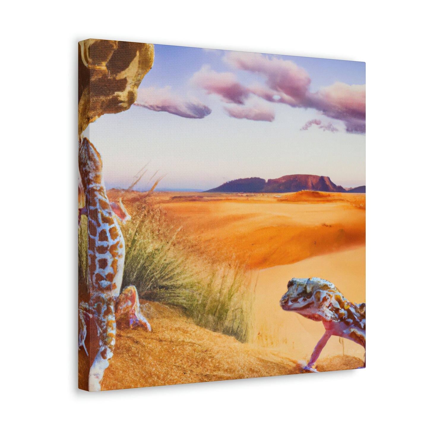 Dreamy Leopard Gecko - Canvas