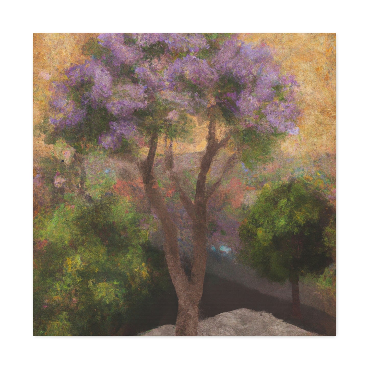 Jacaranda Tree Magic - Canvas