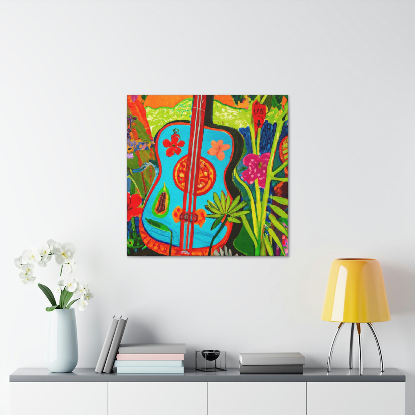 "Rockin' Bass Melody" - Canvas