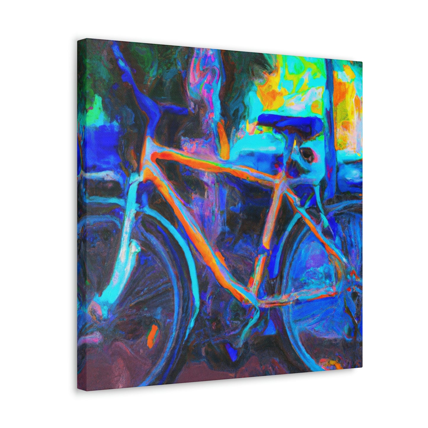 Ride The Bicycle Joy - Canvas