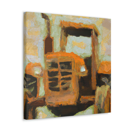 Tractor in the Wheat - Canvas