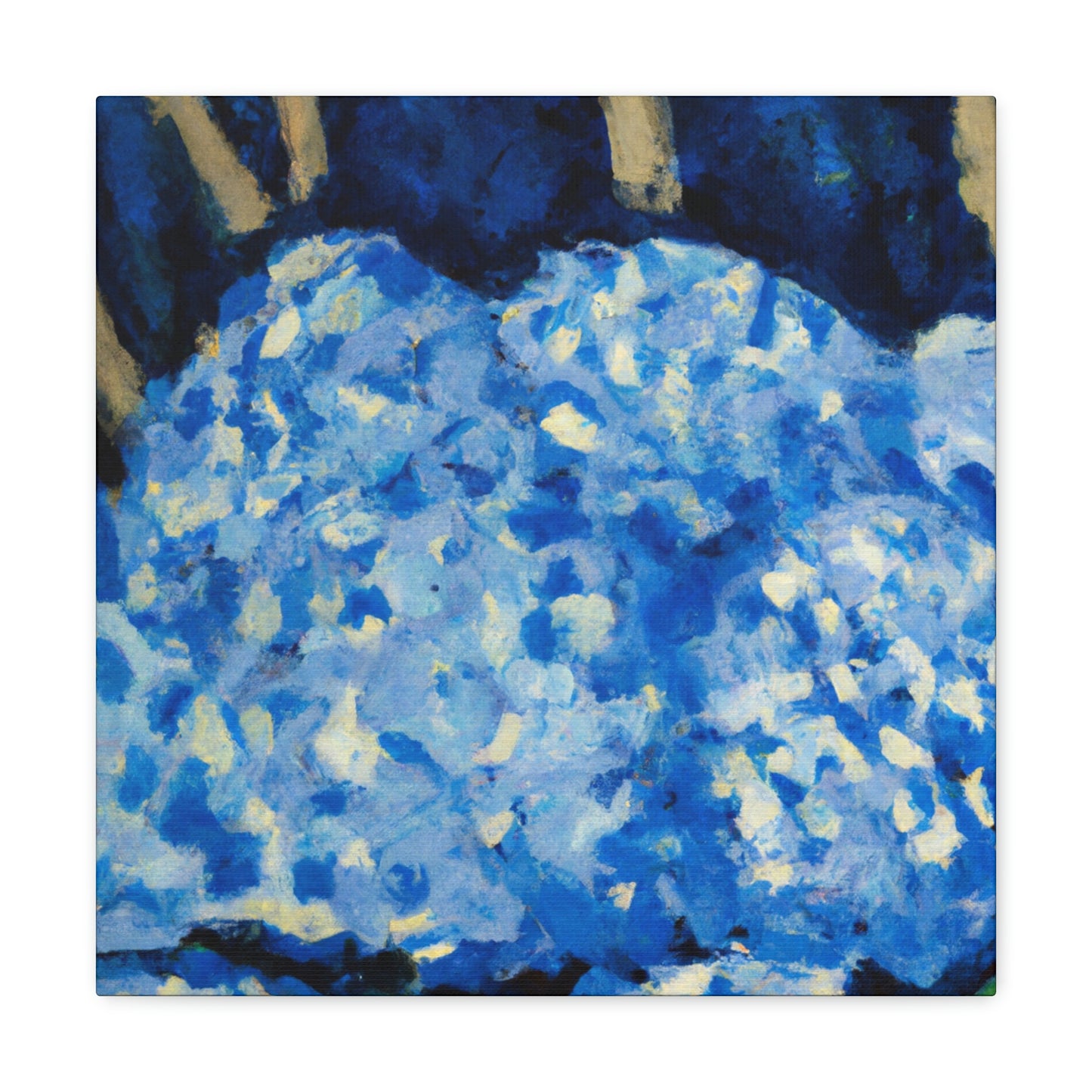 "Hydrangea Splendor Ablaze" - Canvas