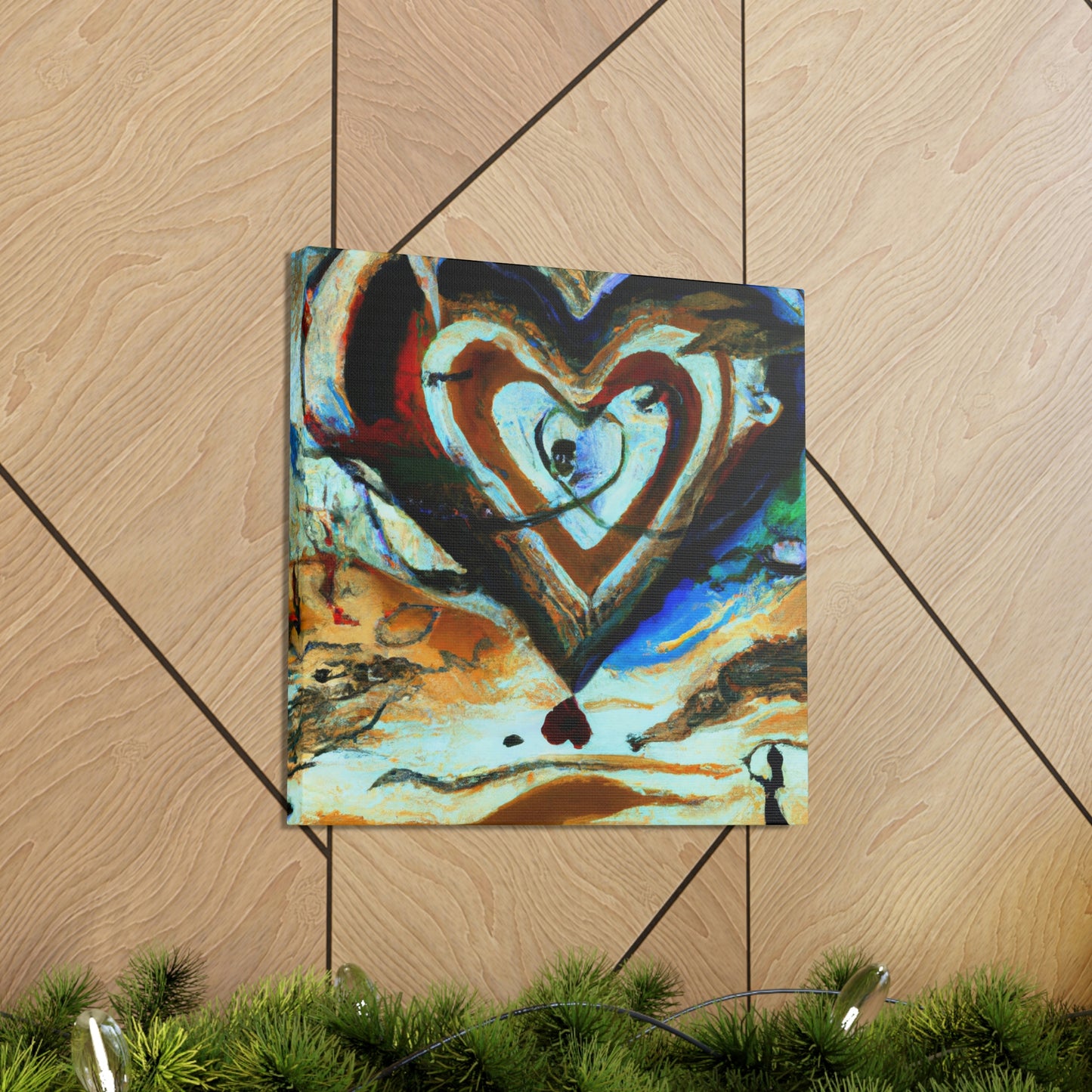 "Ode to the Heart - Canvas"