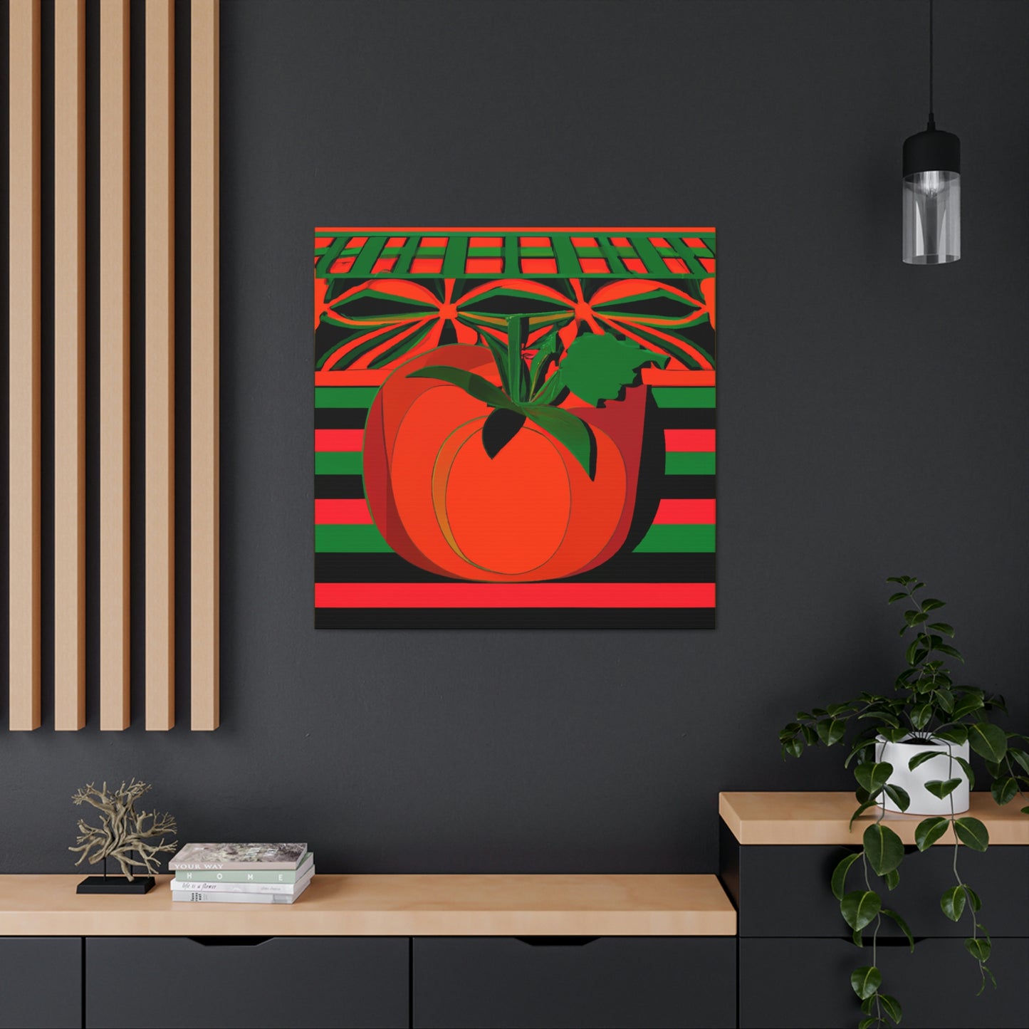 Tomato Sunset Splendor - Canvas