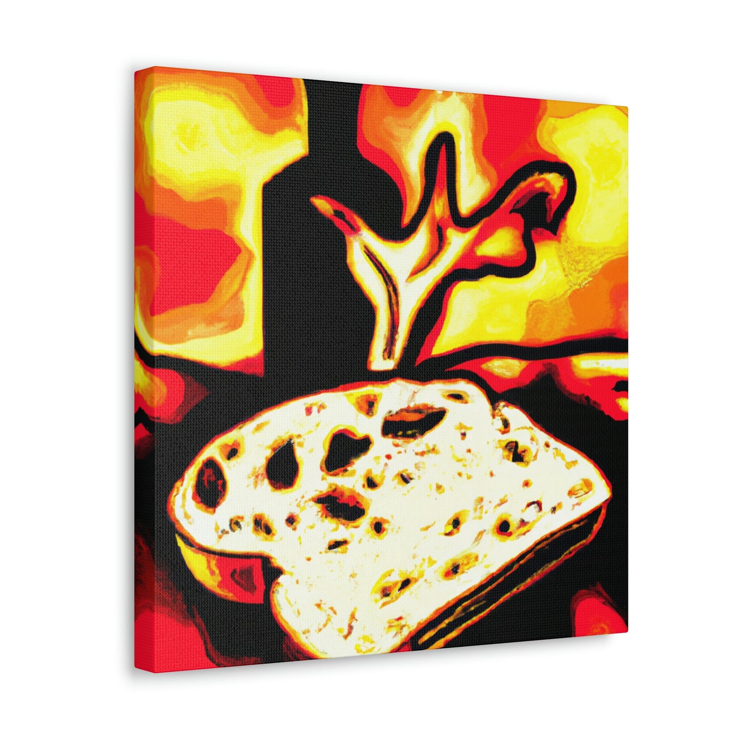 "Bread in Pop Style" - Canvas