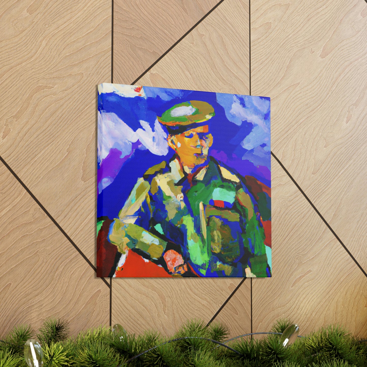 "Forward Observer Fauvism" - Canvas