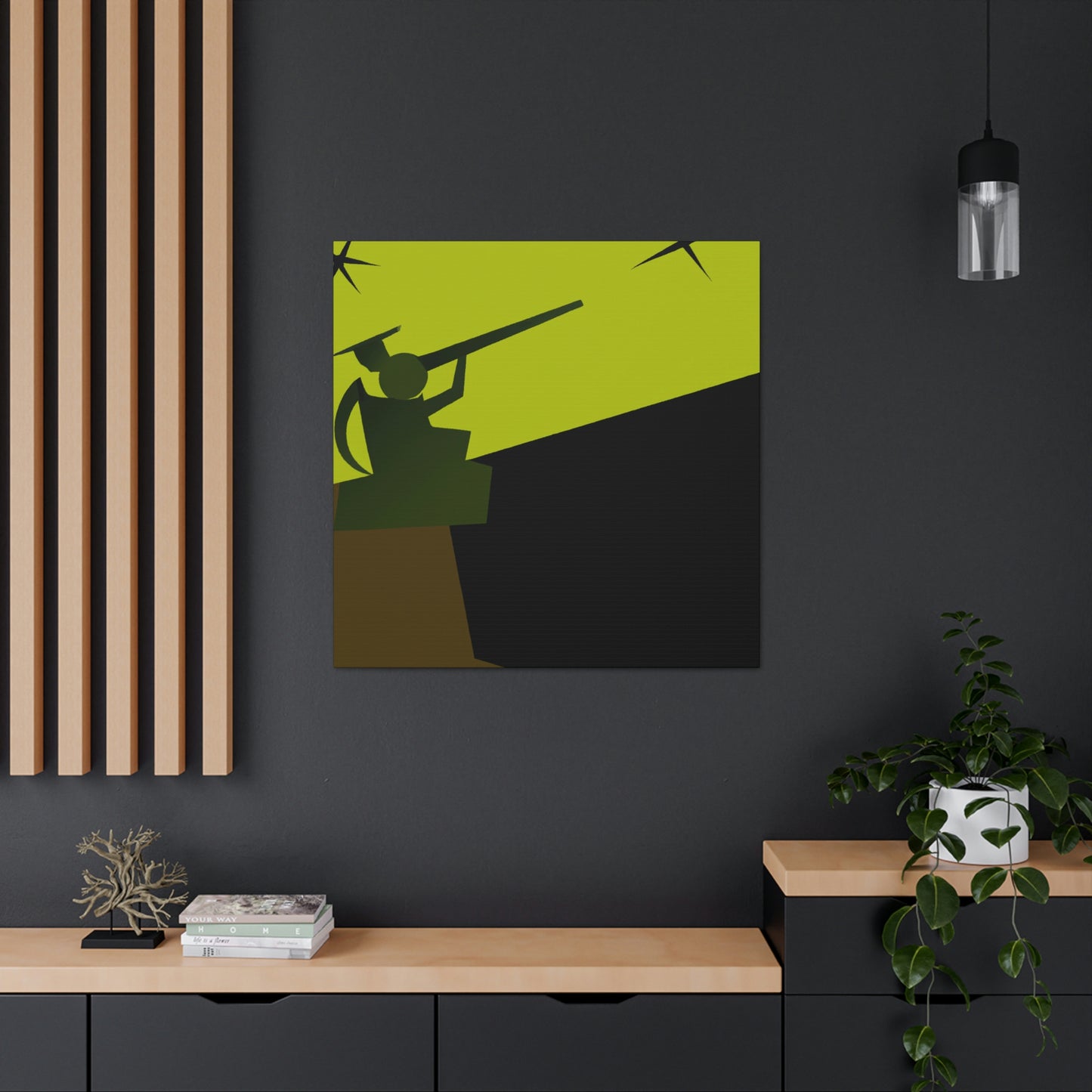 Sniper in Monochrome - Canvas