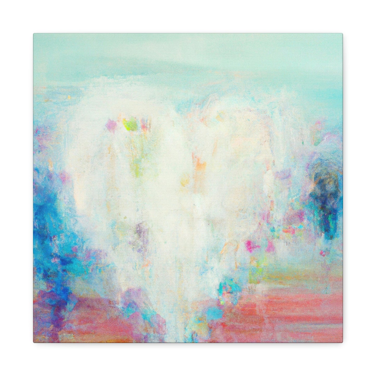 Love Beats Intensely - Canvas