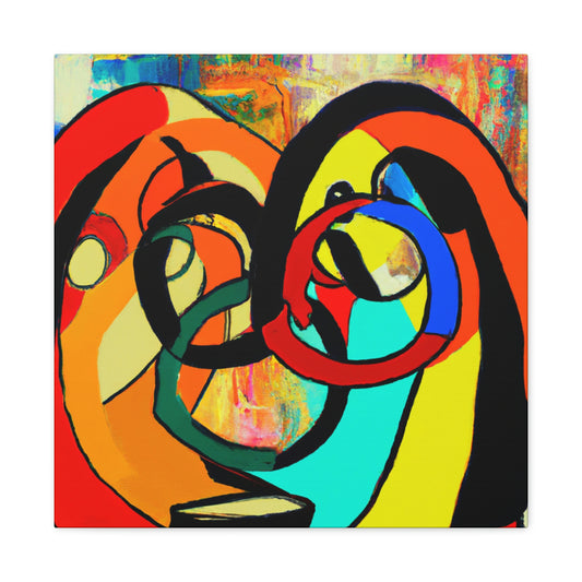 Rings of Eternal Love - Canvas